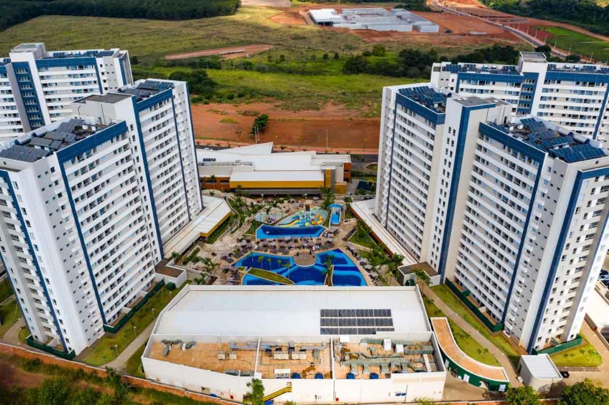 Olímpia Enjoy Solar Das Aguas Park Resort מראה חיצוני תמונה Aerial view of the complex